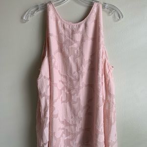 Dalia Sleeveless Blouse Pink floral Size Large